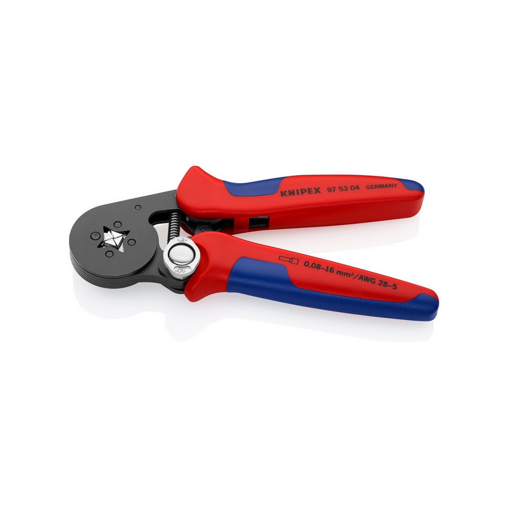 KNIPEX 97 53 04 คีมย้ำหางปลา ปรับอัตโนมัติ สำหรับหางปลาเฟอร์รูล_1
