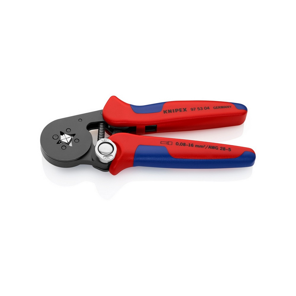 KNIPEX 97 53 04 คีมย้ำหางปลา ปรับอัตโนมัติ สำหรับหางปลาเฟอร์รูล_5