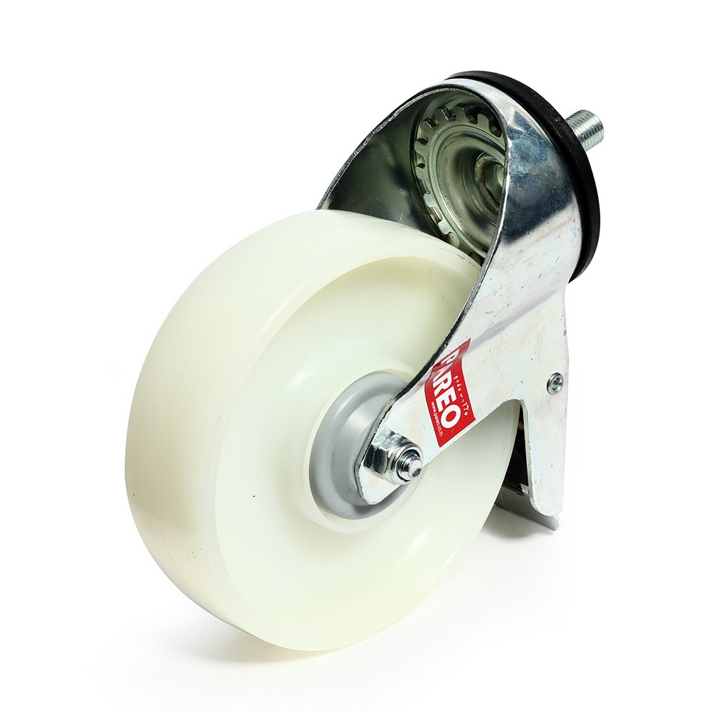 PAREO ล้อไนล่อน ทนความร้อน แป้นเบรค ขนาด 125MM_4