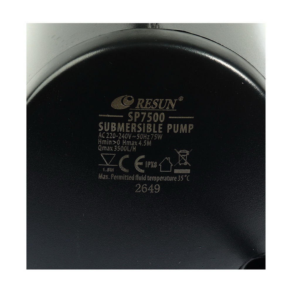 RESUN SP-7500 ปั๊มน้ำพุ ปั๊มน้ำตู้ปลา 75W_3