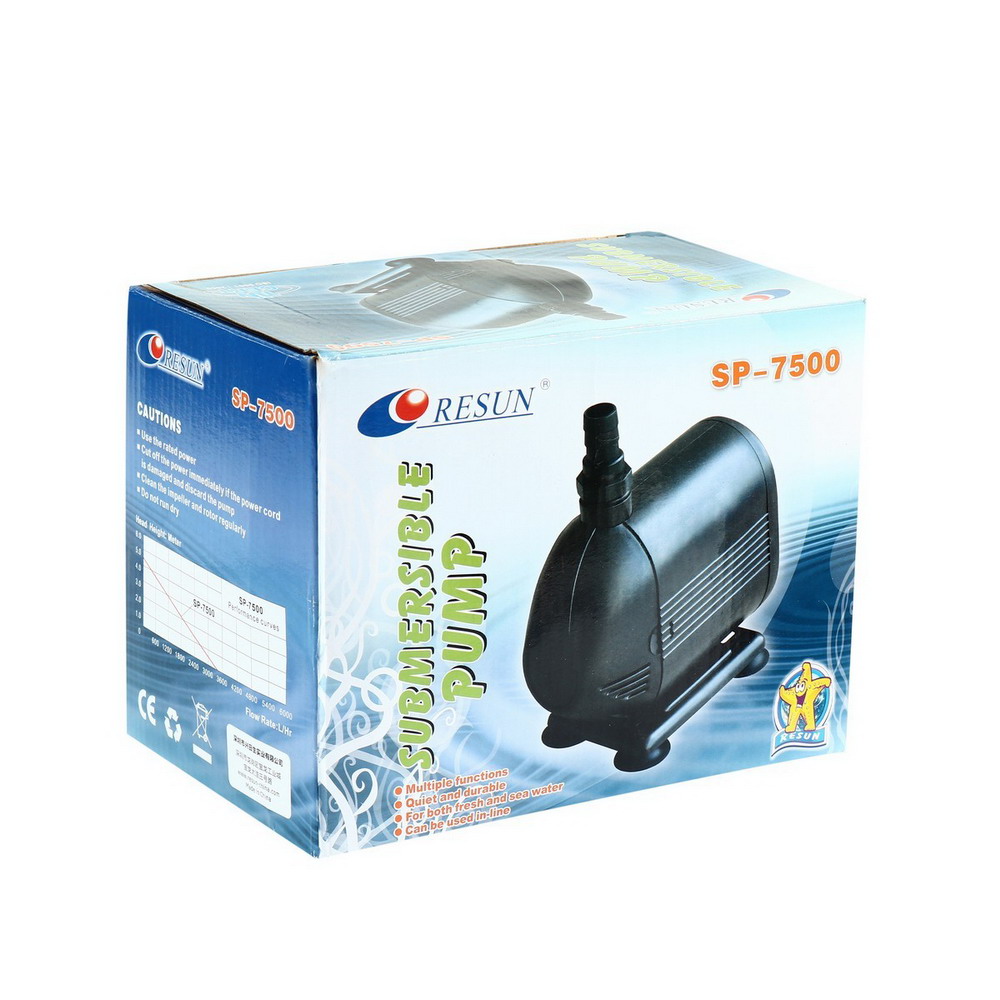 RESUN SP-7500 ปั๊มน้ำพุ ปั๊มน้ำตู้ปลา 75W_5
