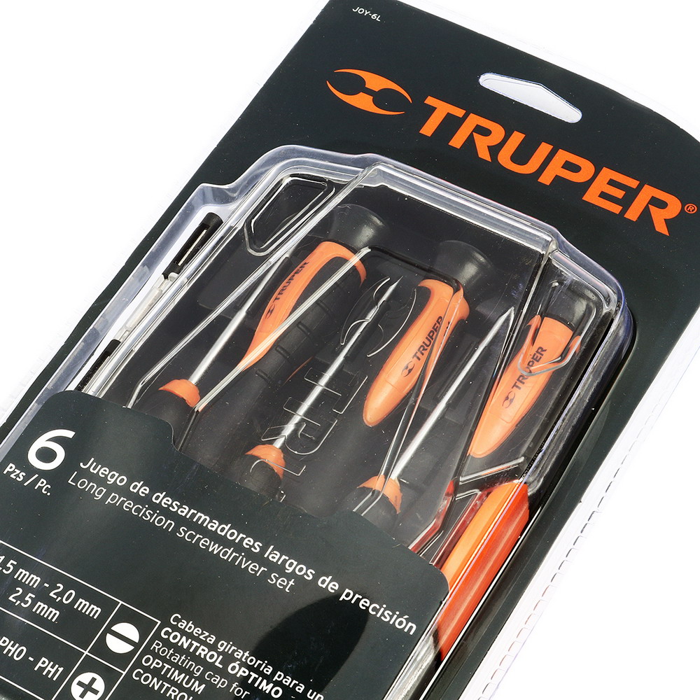 TRUPER 14156 ชุดไขควงซ่อมยาวอเนกประสงค์ 6 ชิ้น_1