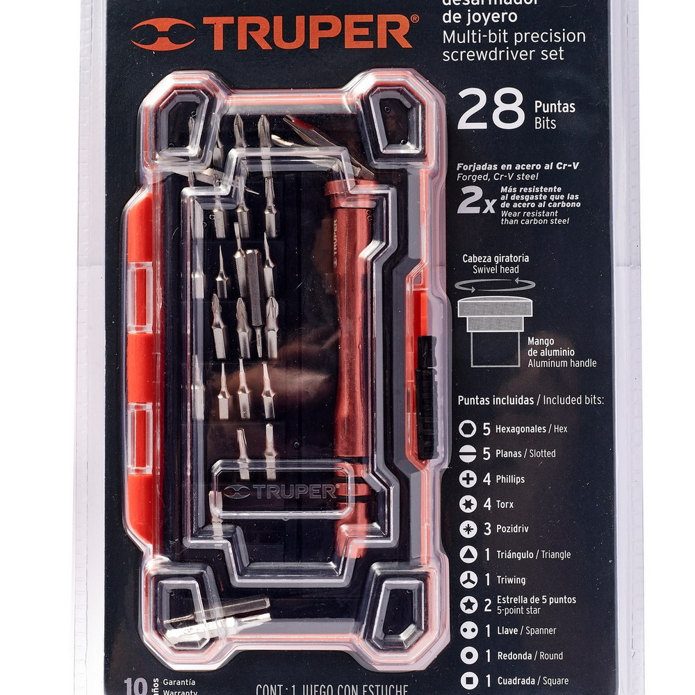 TRUPER 14160 ไขควงงานละเอียด ดอกไขควง 28 หัว_2