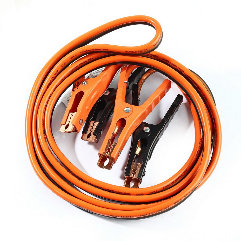 TRUPER 17544 สายพ่วงแบตเตอรี่รถยนต์ 6 AWG ยาว 3 เมตร พร้อมกระเป๋าแบบหูหิ้ว_4