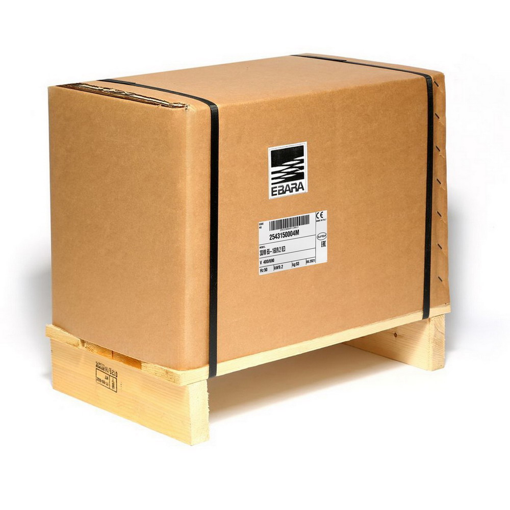 EBARA 3D 65-160-9-2 ปั๊มน้ำหอยโข่งเหล็กหล่อ 12-5HP_5