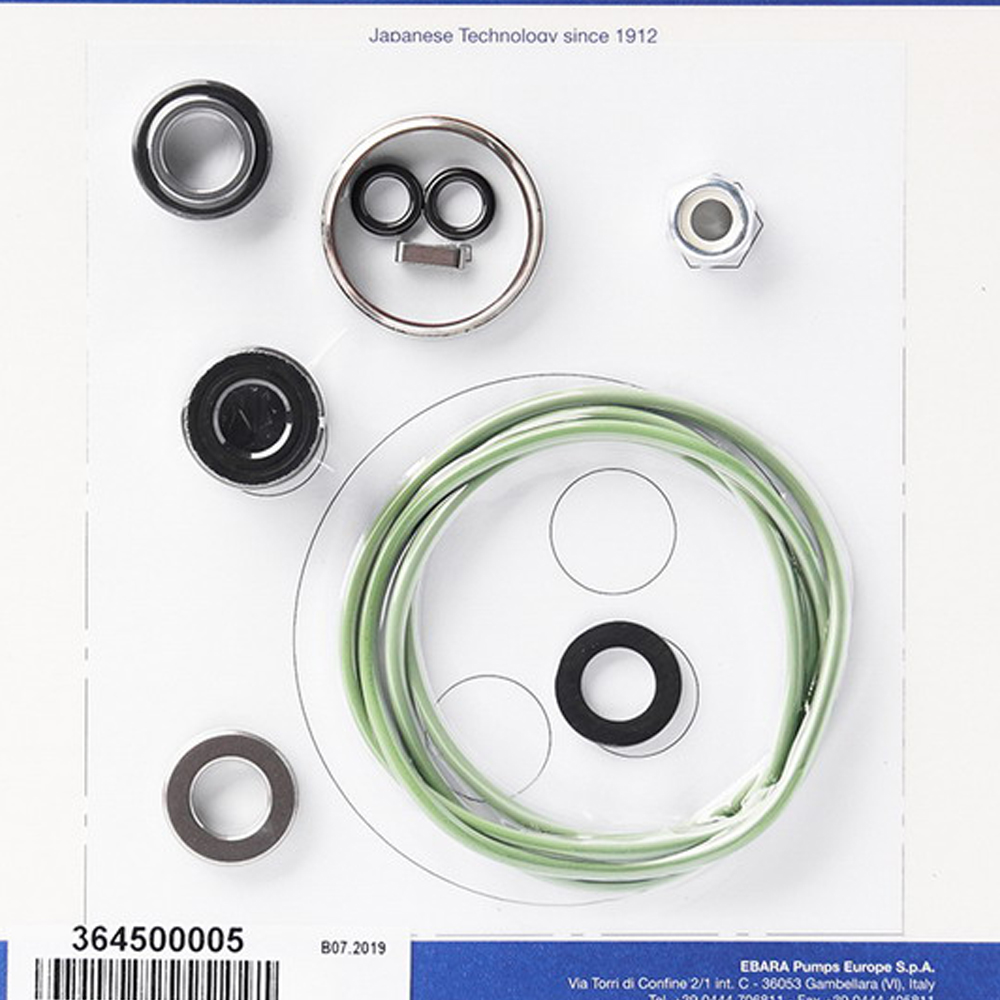 EBARA อะไหล่ KIT HS VER สำหรับปั๊มหอยโข่งแสตนเลส รุ่น CDX120-07,-12,200-12,-2_3