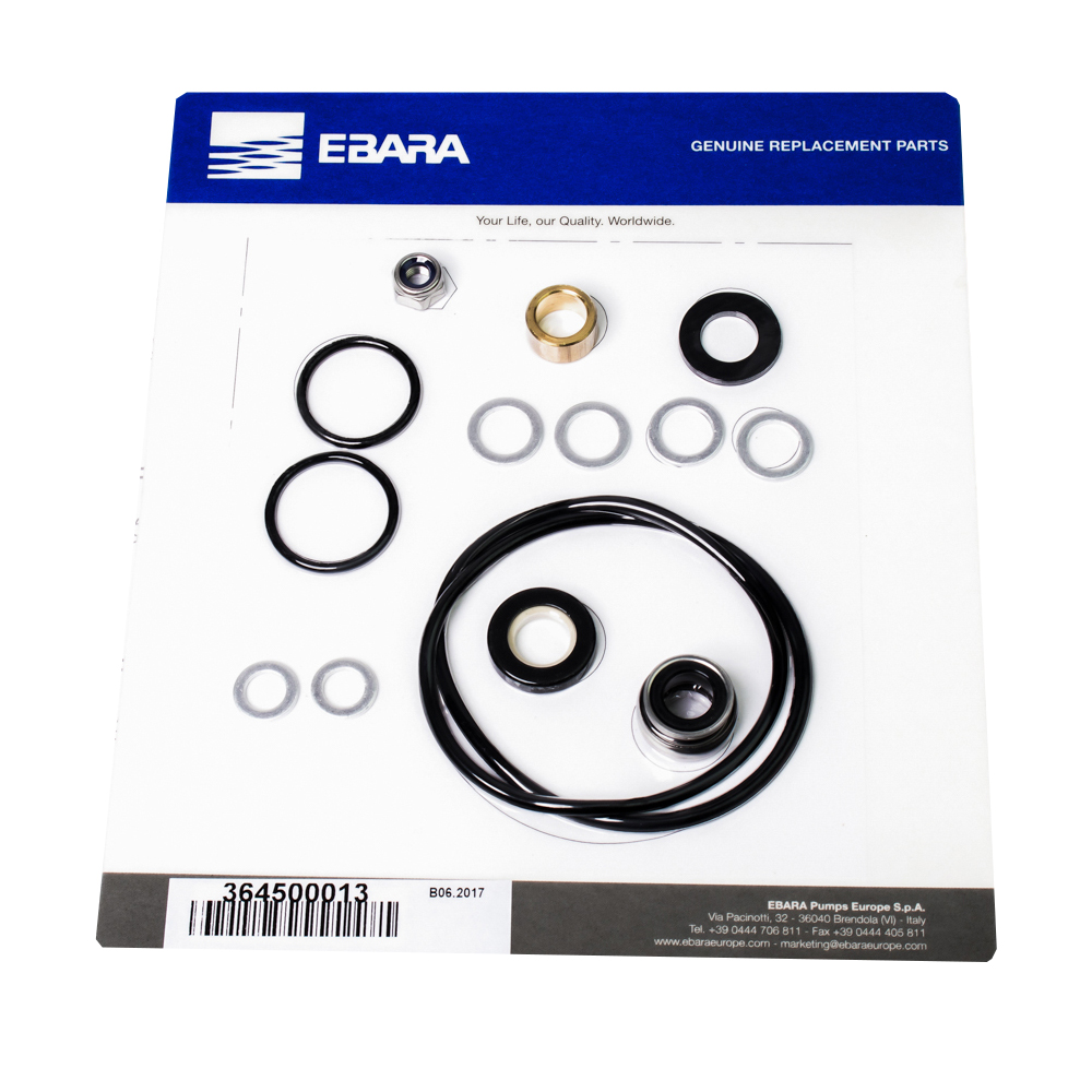 EBARA อะไหล่ ชุดซีล MEC SEAL KIT สำหรับปั๊มหอยโข่ง รุ่น AGA,CMA-B-C-R 1-00