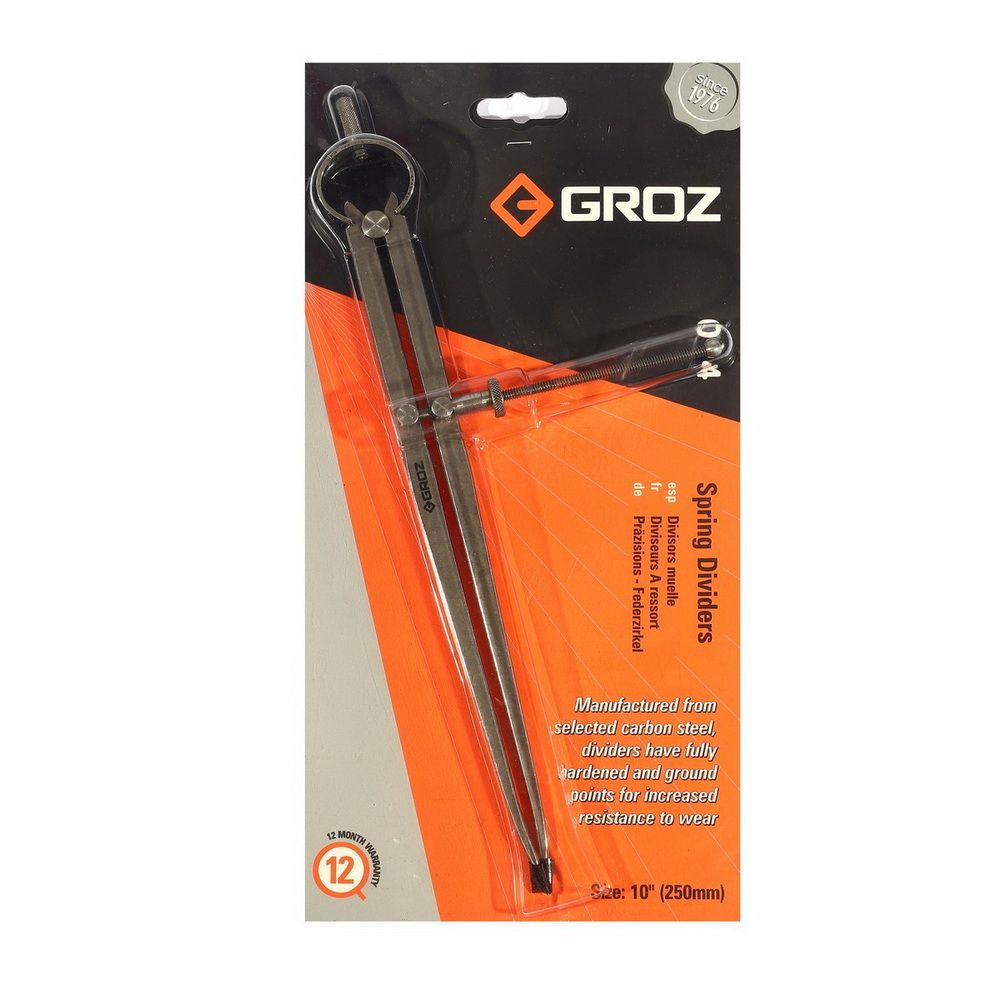 GROZ DD-10 วงเวียนขีดเหล็กมีสปริง 10นิ้ว_1