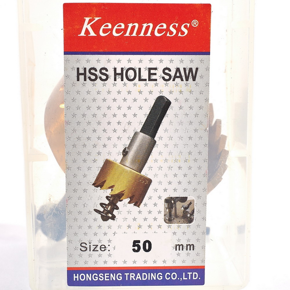 KEENNESS โฮลซอร์ไฮสปีดสีทอง 50 มมKEENNESS โฮลซอร์ไฮสปีดสีทอง 50 มม_3