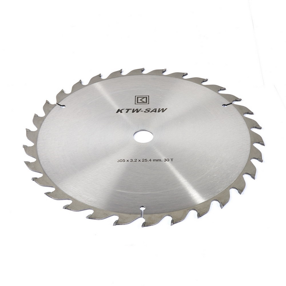 KTW-SAW ใบเลื่อยวงเดือนฟันคาร์ไบด์ 12 นิ้ว 30T สำหรับตัดไม้ ชนิดหนา SUPER CUT_1