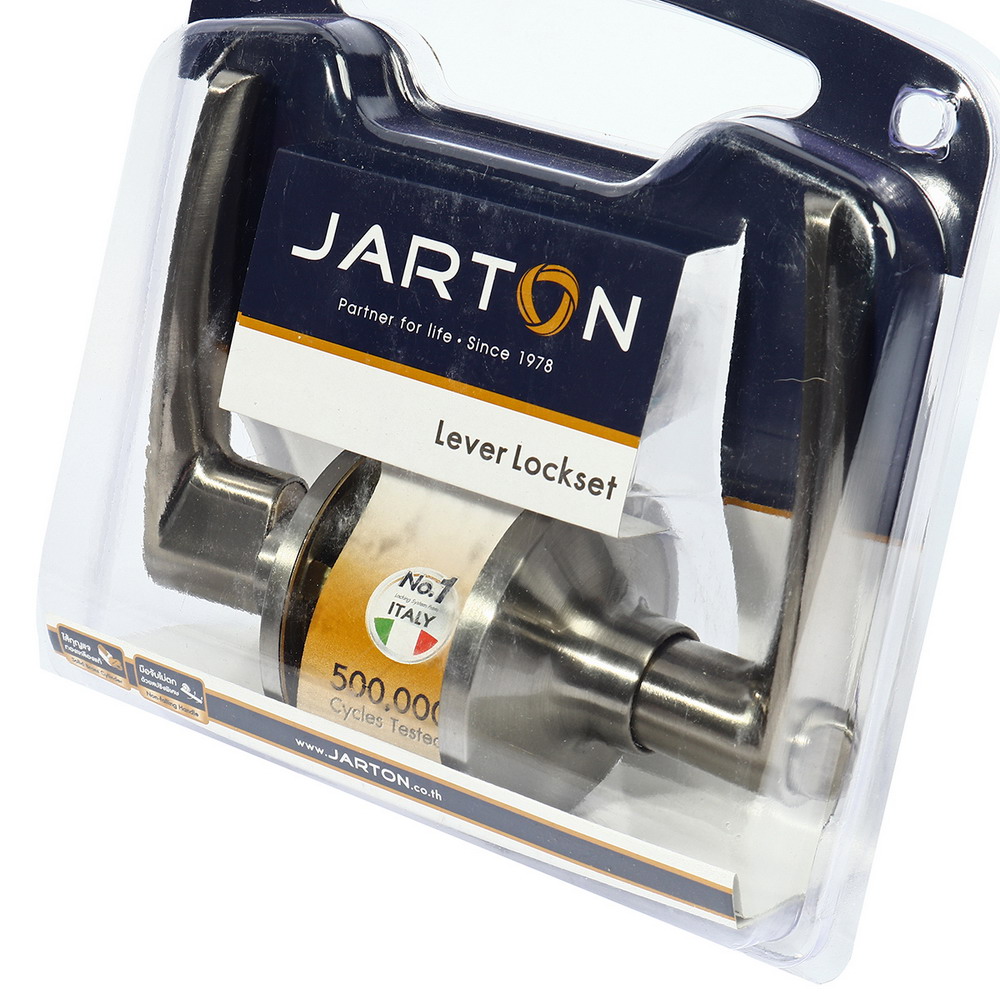JARTON 120006 กุญแจมือจับก้านโยก ห้องน้ำ สี SN-815BK_1