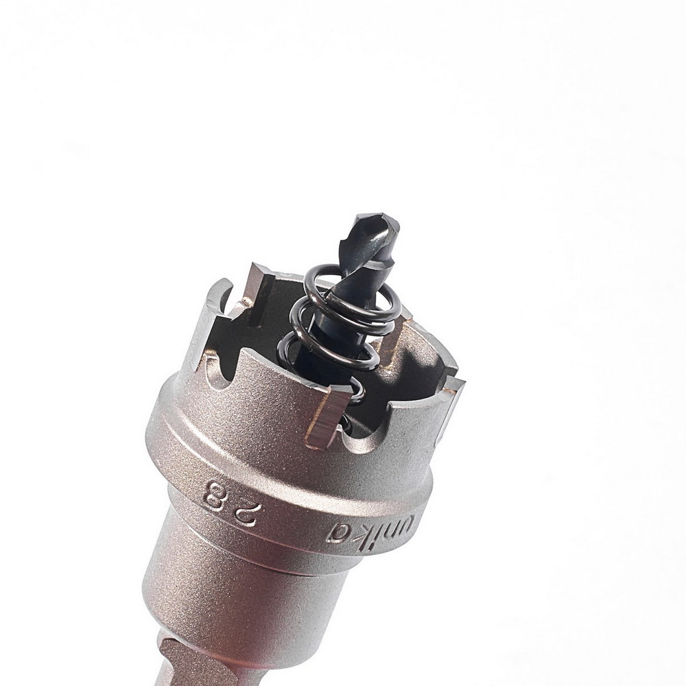 UNIKA MCS-28 โฮลซอร์คาร์ไบด์ TCT 28 มม เจาะเหล็ก สแตนเลส_3