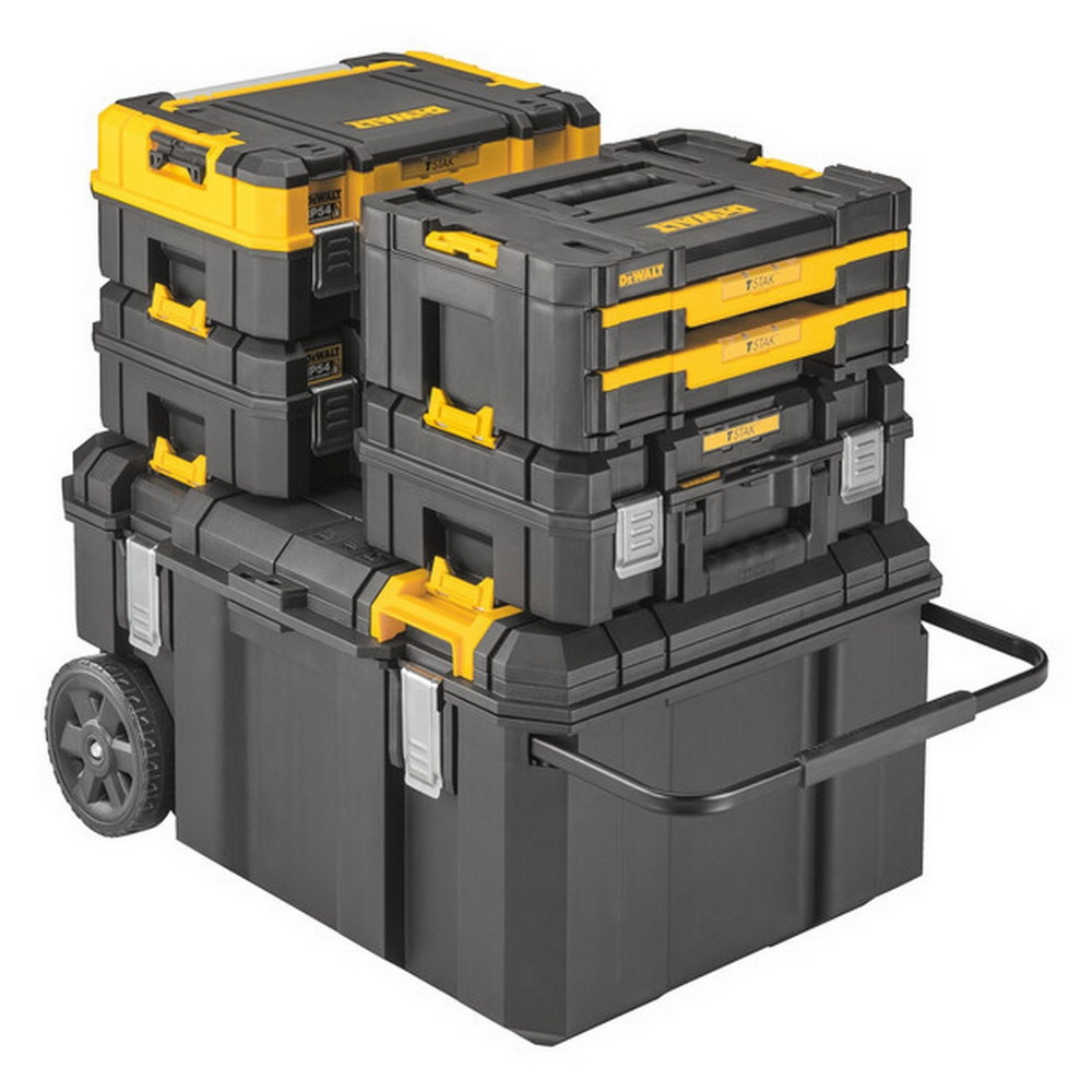 DEWALT DWST17871-1 ชุดกล่องรถเข็น TSTAK ขนาด 30 แกลลอน สำหรับเก็บเครื่องมือช่าง_2