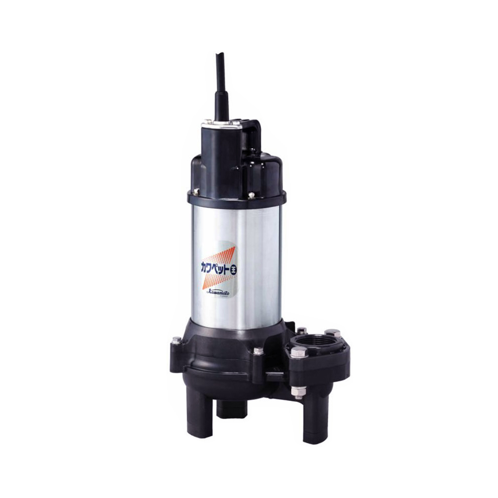 KAWAMOTO WUO-655-2.2T4-F ปั๊มจุ่มดูดน้ำเสีย 3HP 380V ท่อ 65 มิล