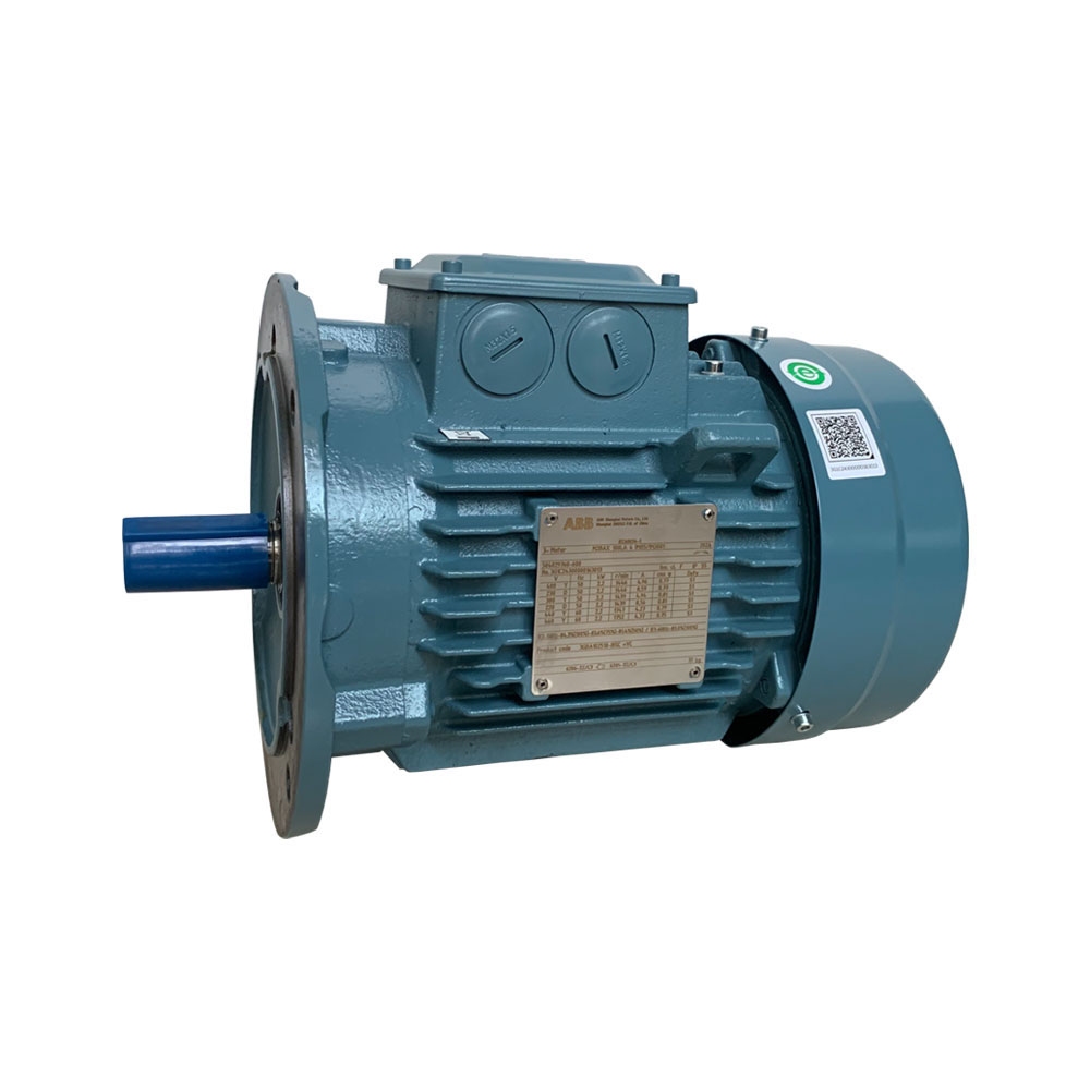 ABB M2BAX 132SA 2 มอเตอร์หน้าแปลน เหล็กหล่อ B5 IE2 5-5KW 400V 2POLE