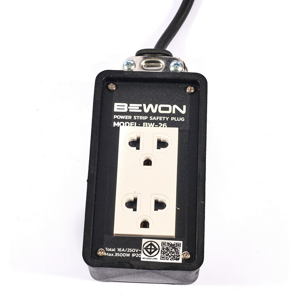 BEWON BW-22VCT บล็อกยางพร้อมสายไฟ 2-4 5M_3