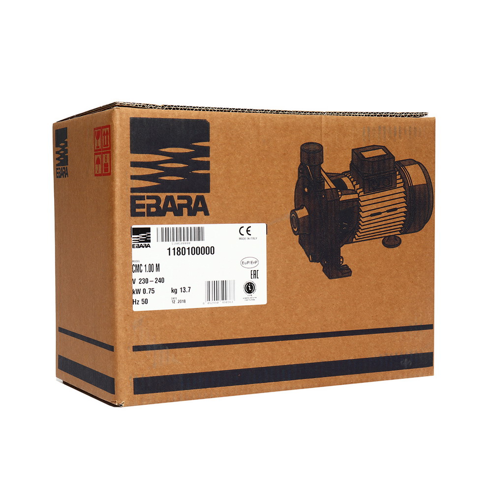 EBARA CMC-1-00M ปั๊มหอยโข่ง 1HP 220V ท่อส่ง 2 นิ้ว x 2 นิ้ว_5