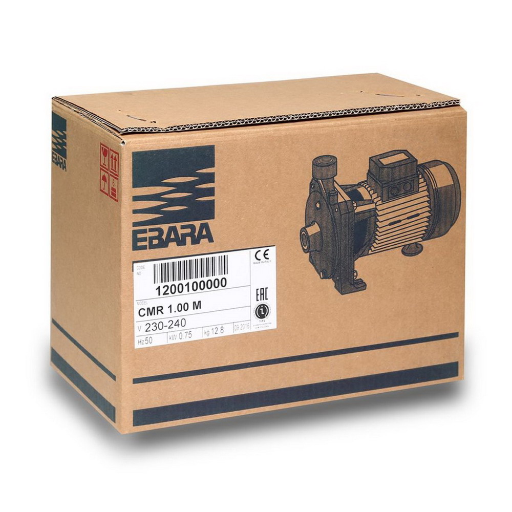 EBARA CMR-1-00M ปั๊มหอยโข่ง น้ำมาก 1HP 220V_5