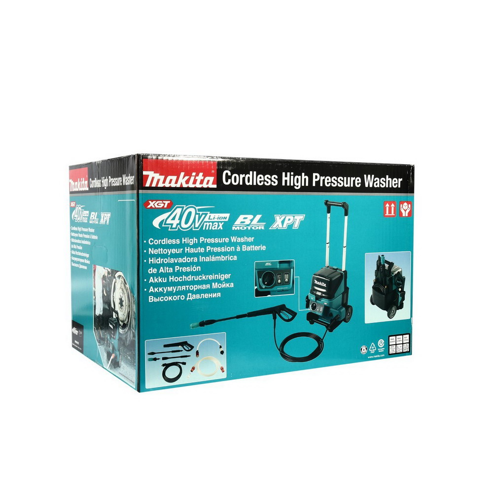 MAKITA HW001GZ เครื่องฉีดน้ำไร้สาย 40V แรงดันสูงสุด 11-5 MPA ไม่รวมแบตเตอรี่-แท่นชาร์จ_9