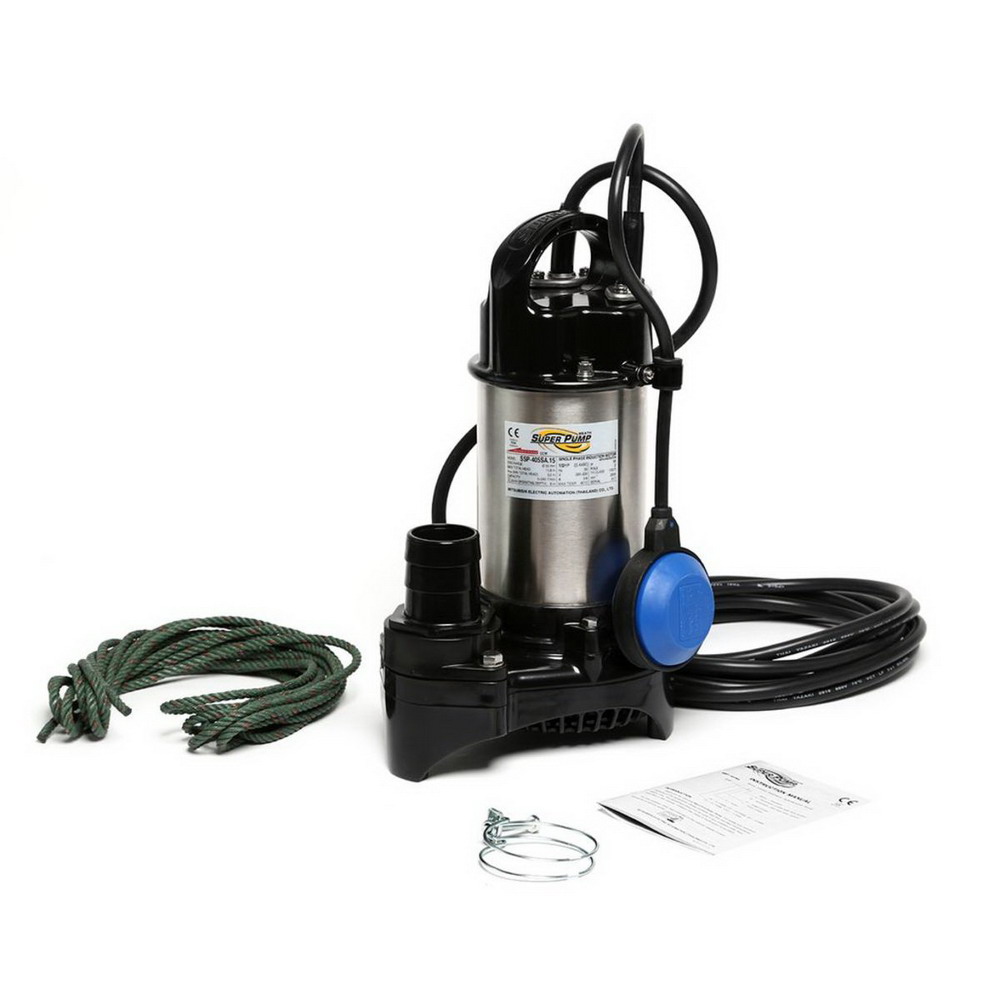 MITSUBISHI SSP-405SA ปั๊มแช่แสตนเลส มีลูกลอย 1-2HP 220V_3