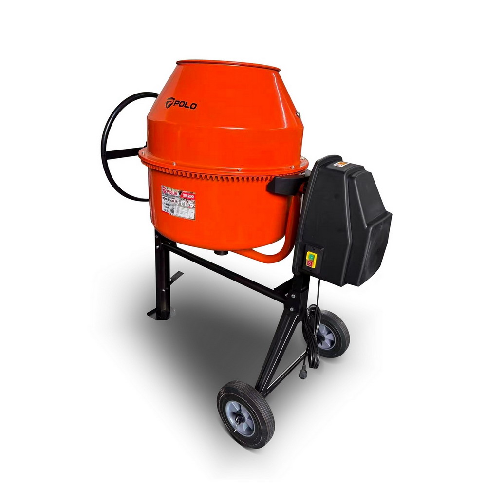 POLO HGJ200 เครื่องผสมปูน เครื่องโม่ผสมปูน 850W ความจุอ่างโม่ 200 ลิตร ความเร็วรอบ 28 รอบ-นาที_1