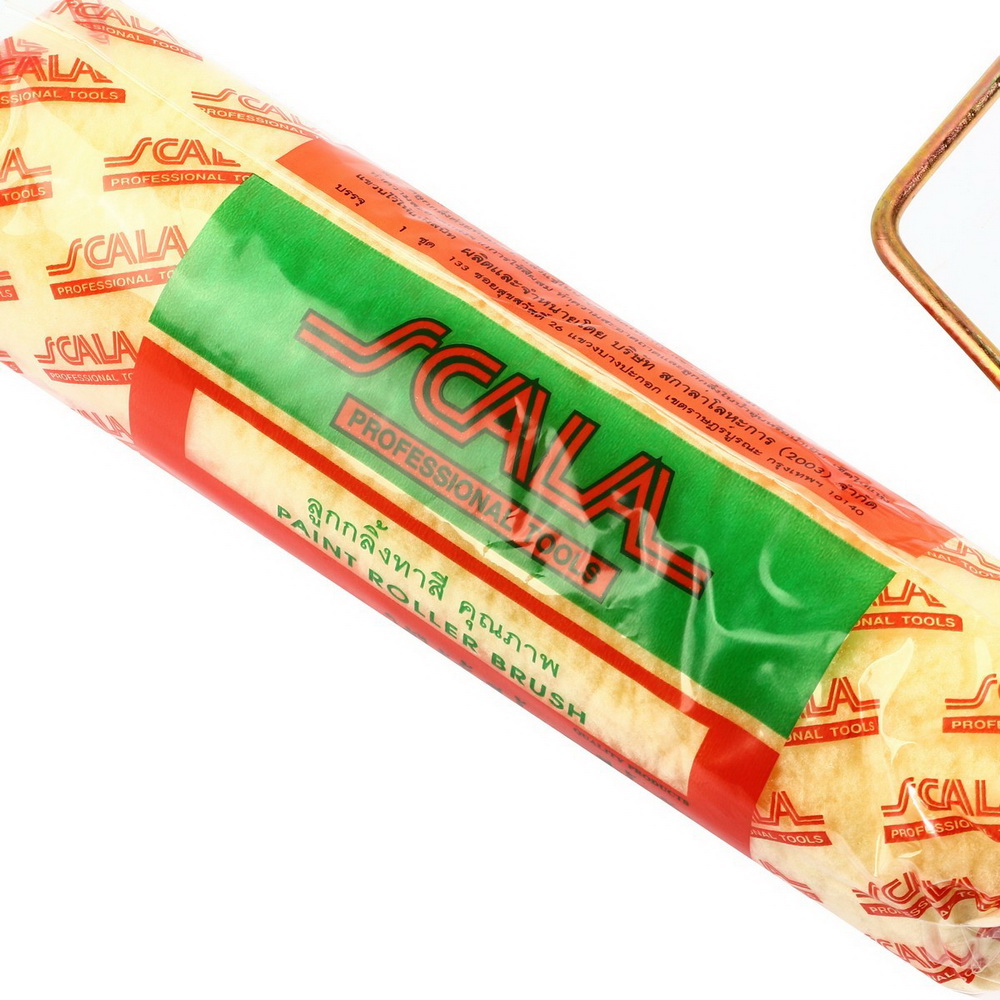 SCALA ลูกกลิ้งทาสี 10 นิ้ว ใช้ได้ทั้งสีน้ำสีน้ำมัน (12 ชิ้น)_1