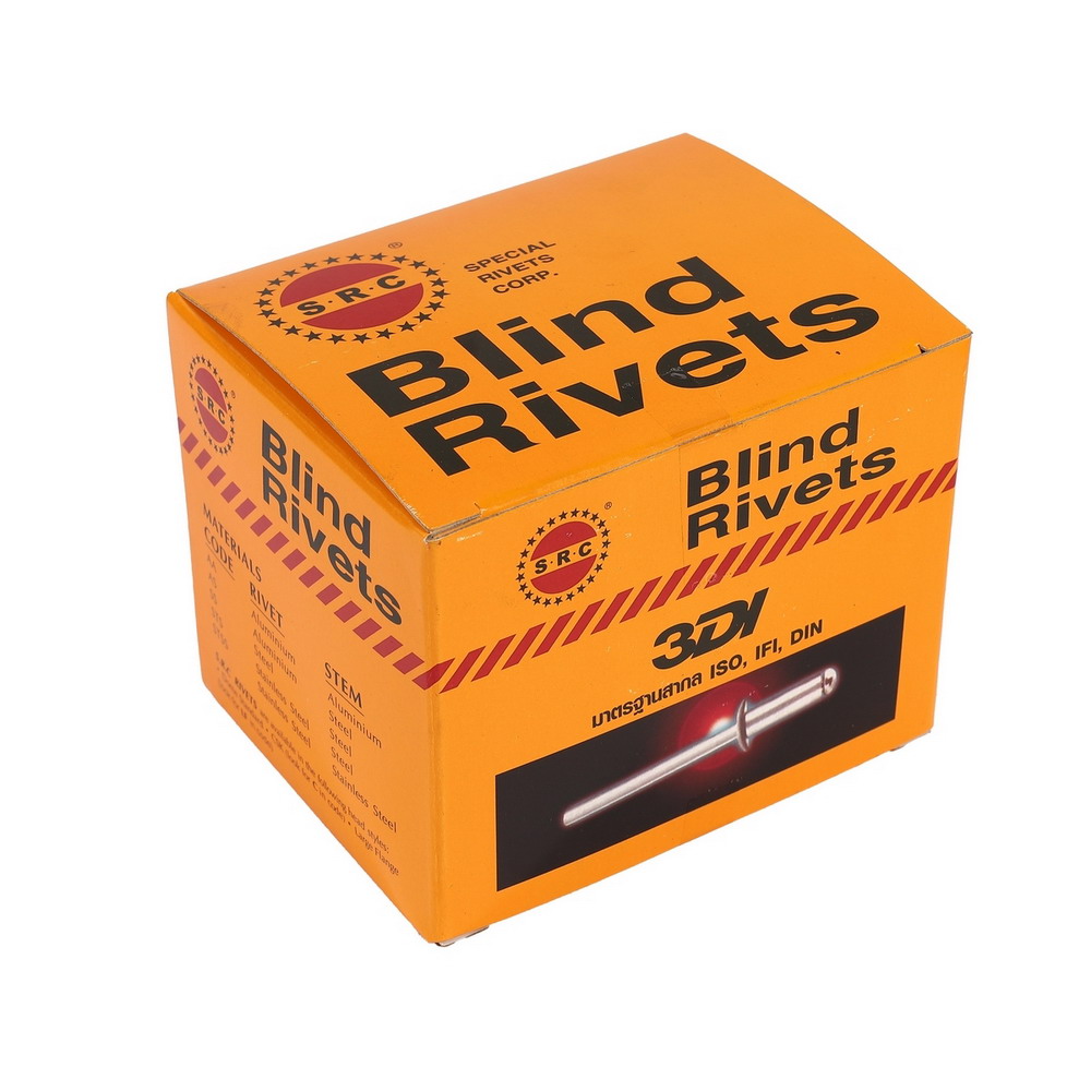 3DI ตะปูยิงรีเวท เบอร์ 4-6 ขนาด 3-2x13มม ระยะยืด 8-10มม สีชา_4