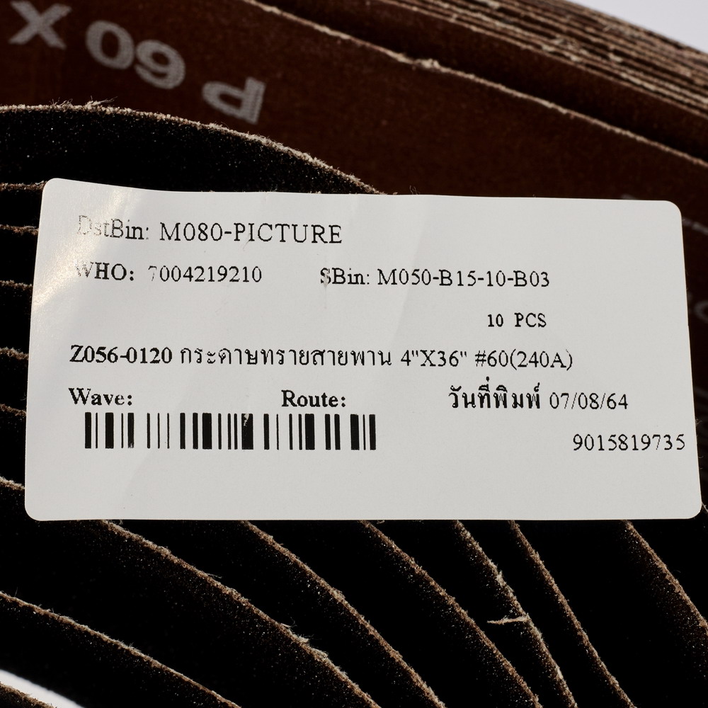 3M 240A กระดาษทรายสายพาน 4-X36-เบอร์60_3