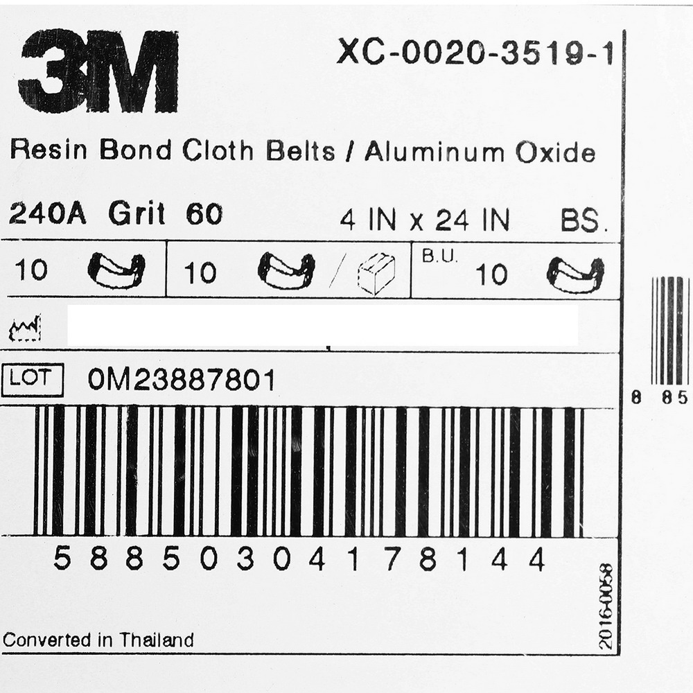 3M 240A กระดาษทรายสายพาน 4นิ้ว X 24นิ้ว เบอร์ 60_3