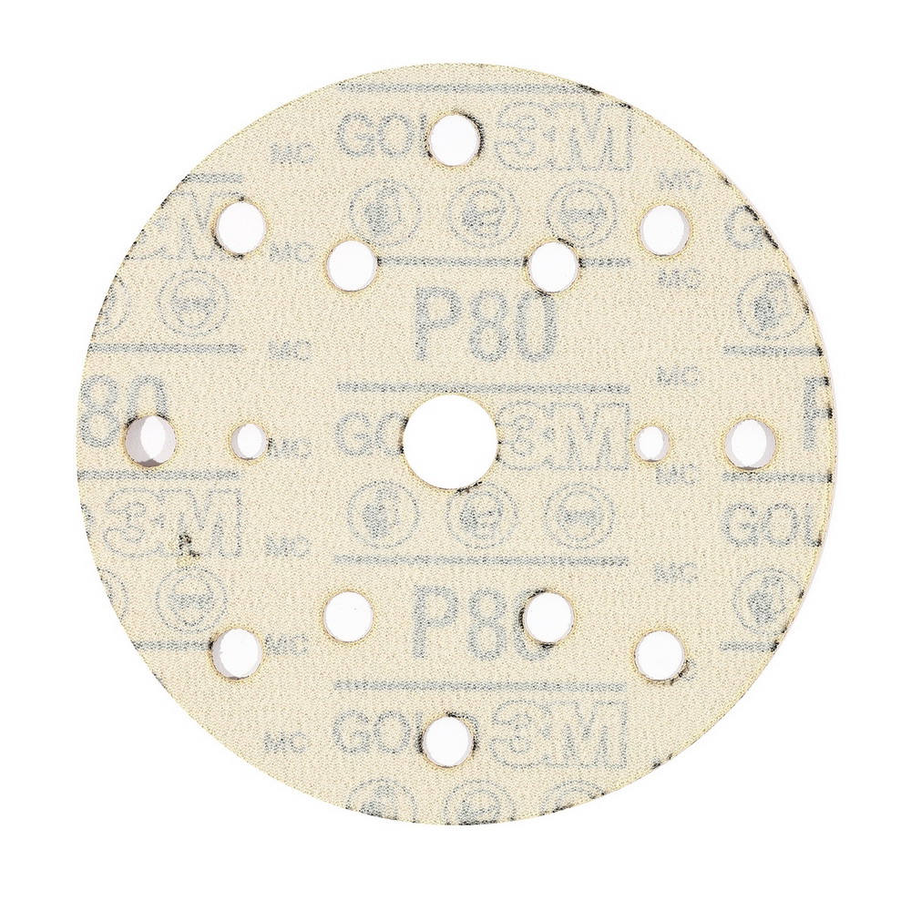 3M UU011412465 กระดาษทรายกลม รุ่น HOOKIT 255P 6 นิ้ว 380