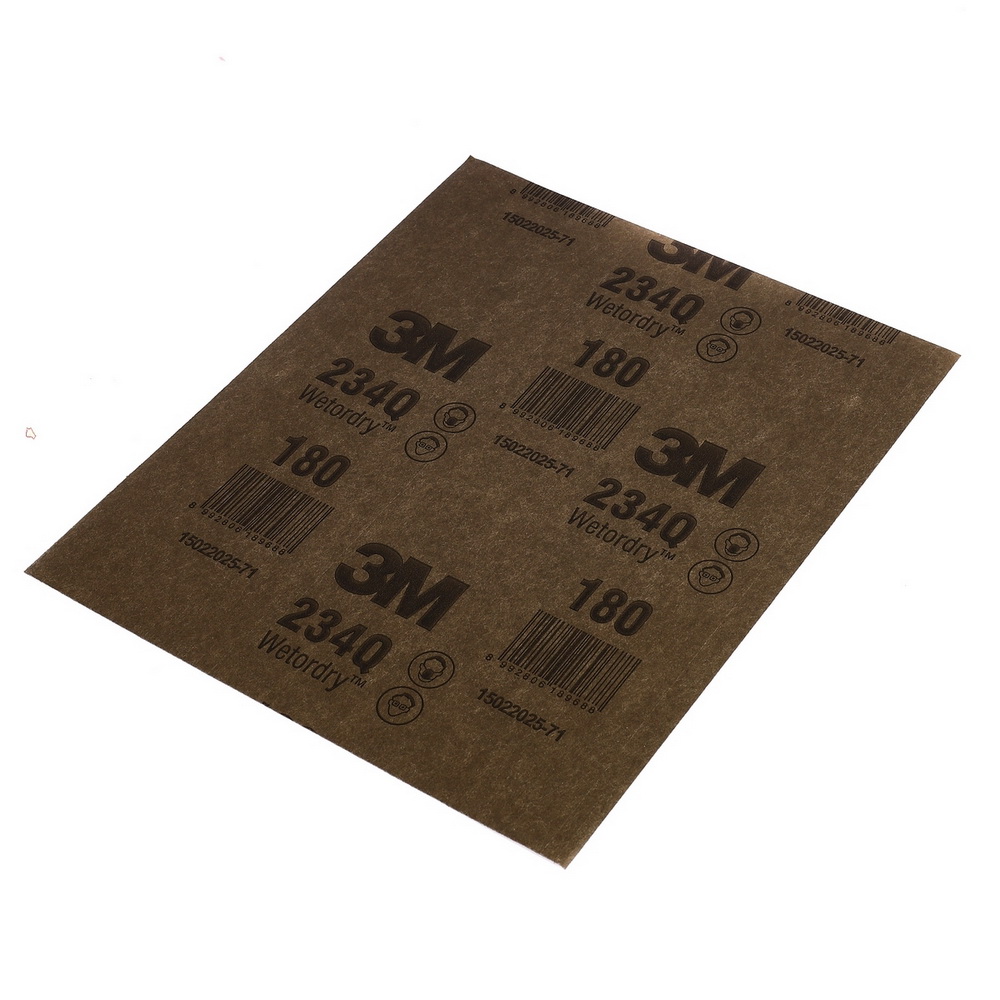 3M UU011967328 กระดาษทรายน้ำ 9X11 นิ้ว เบอร์ 180 รุ่น 234Q_1