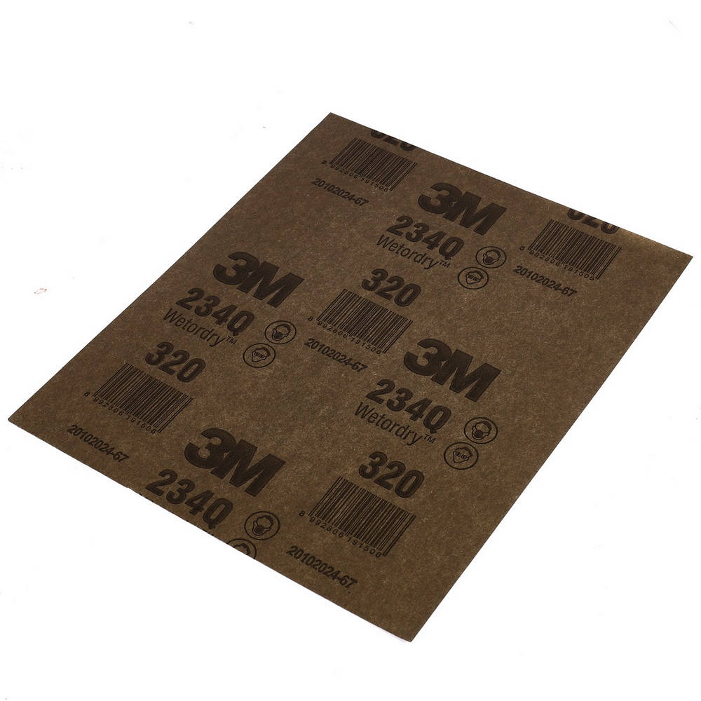 3M UU011967344 กระดาษทรายน้ำ 9X11 นิ้ว เบอร์ 320 รุ่น 234Q_1