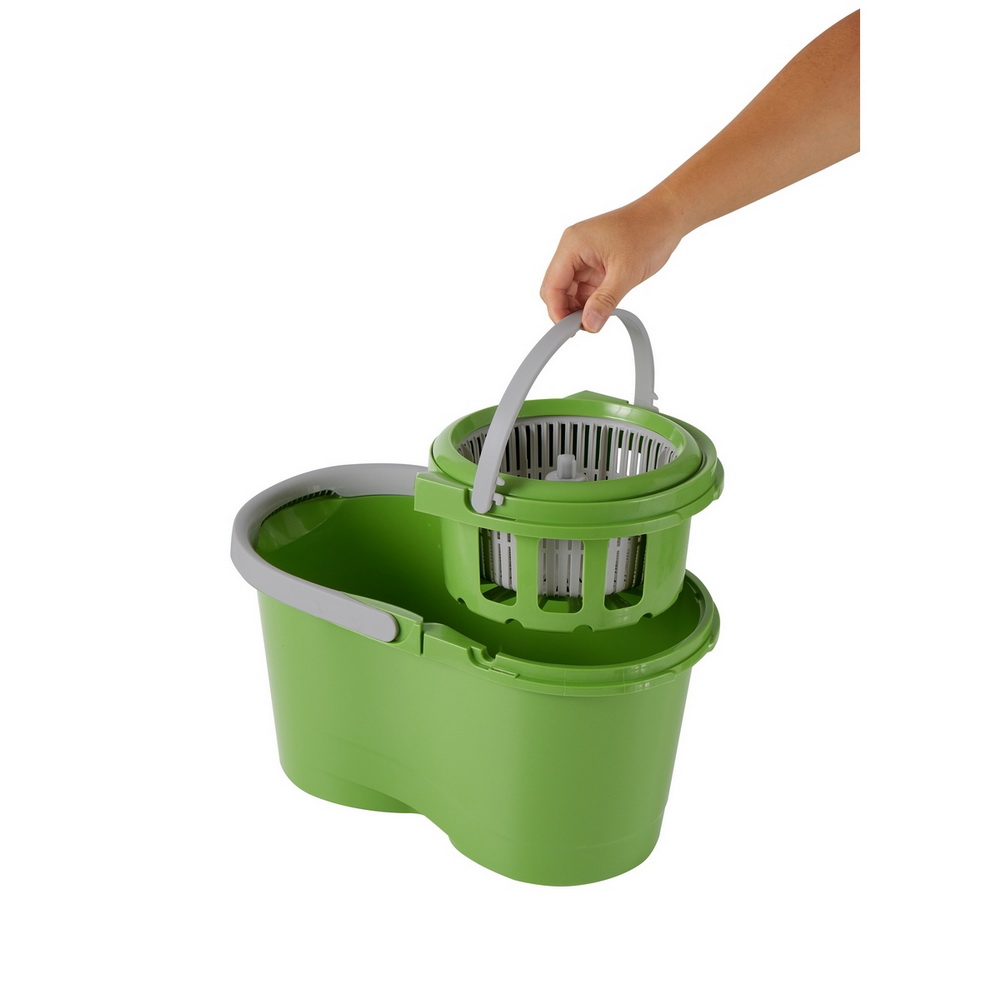 3M UU013655210 ชุดถังปั่น SUPER CLEAN DUAL WASH NT7 พร้อมไม้ถูพื้นไมโครไฟเบอร์ ปั่นซัก และปั่นแห้ง_2