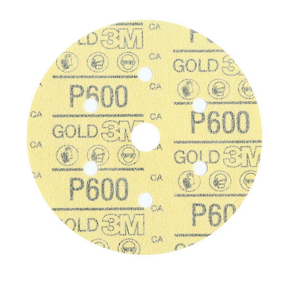 3M WT300968938 กระดาษทรายกลม นิ้ว P600 รุ่น 216U มีรูกลาง_2