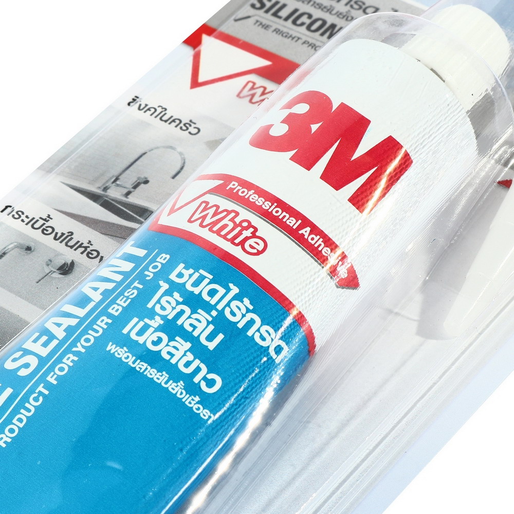 3M XN002032292 กาวซิลิโคน ไร้กรด-ไร้กลิ่น สีขาว 60 มล_1
