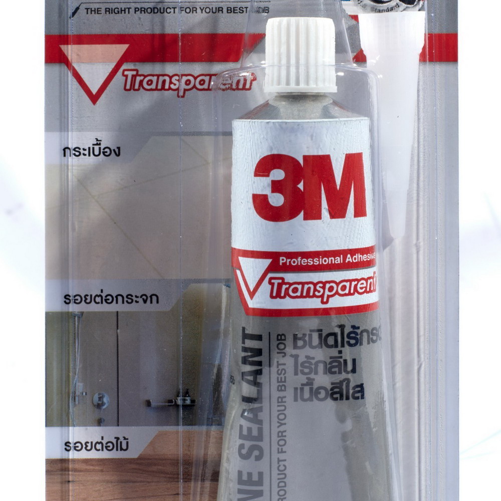 3M XN002032300 กาวซิลิโคน สีใส ไร้กรด ไร้กลิ่น 60 มล_1