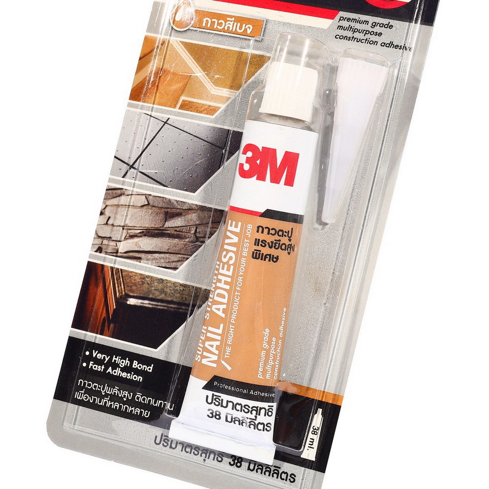 3M XN002034272 กาวตะปูแรงยึดสูงพิเศษ 38 มล สีเบจ_1