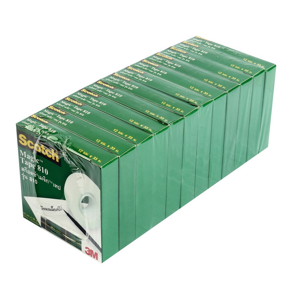 3M XT002025002 เทปขุ่น เมจิกเทป รุ่น 810 ขนาด 12 มม X 36 หลา_5