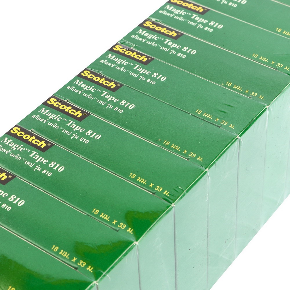 3M XT002049010 เทปขุ่น เมจิกเทป รุ่น 810 18 มม X 36 หลา_1
