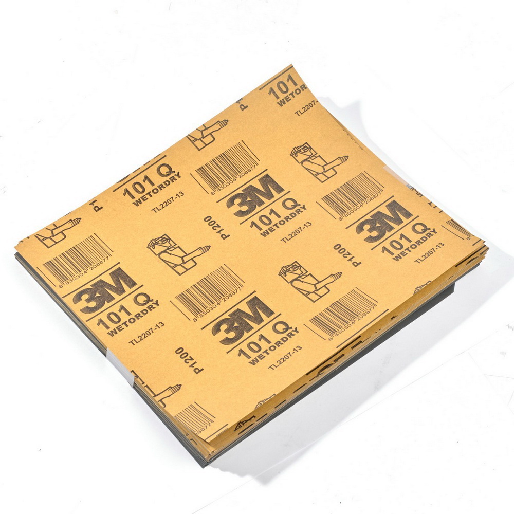 3M XT003810147 กระดาษทรายน้ำ 9X11 นิ้ว เบอร์ 1200 รุ่น 101Q_1