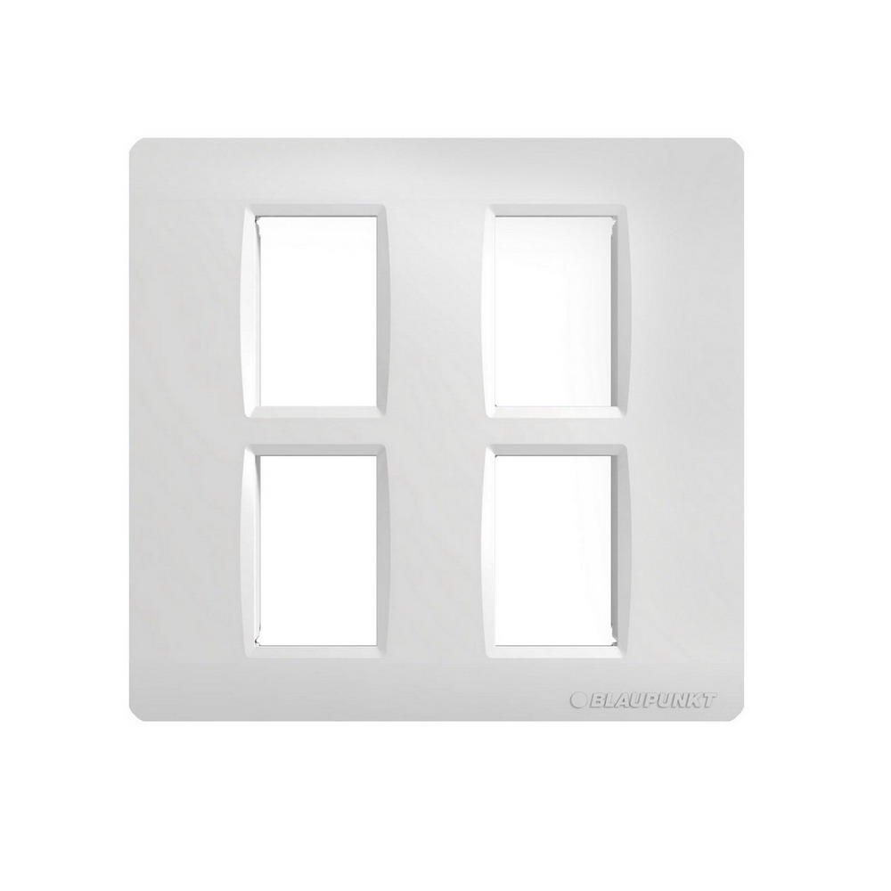 BLAUPUNKT BP-4GC ฝาครอบ หน้ากาก 4 ช่อง สีขาว_4