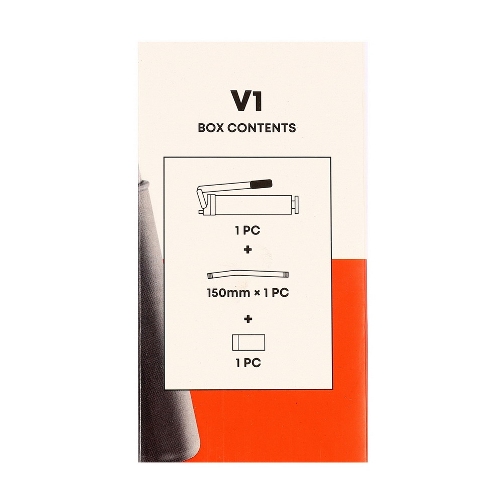 GROZ V1RF-B กระบอกอัดจาระบี 500 ซีซี แรงดันสูงสุด 6000 PSI_6