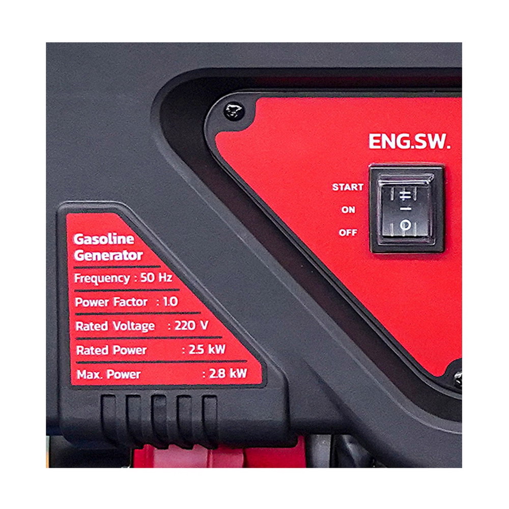 POLO KT3500GDDC เครื่องปั่นไฟ เบนซิน 2-8 KW กระบอกสูบ 212CC สตาร์ทไฟฟ้า_3