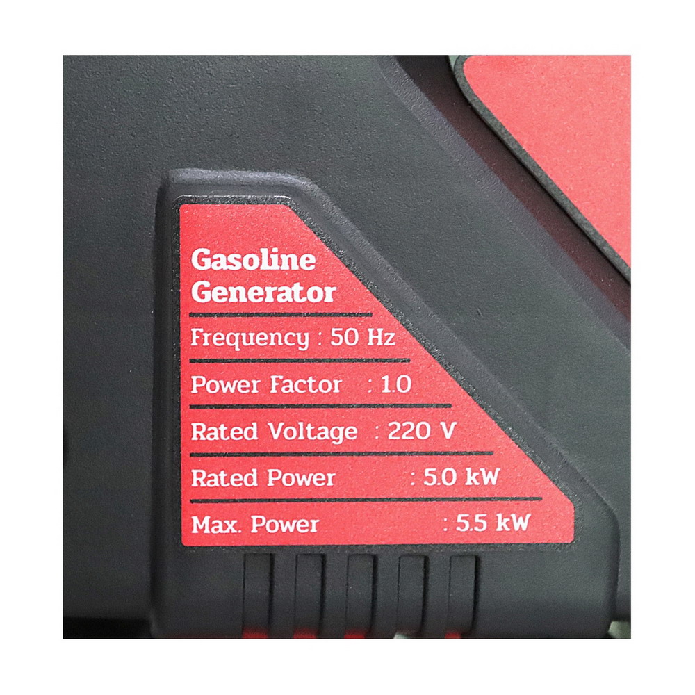 POLO KT6600DDC เครื่องปั่นไฟ เบนซิน 5KW สตาร์ทไฟฟ้า_08