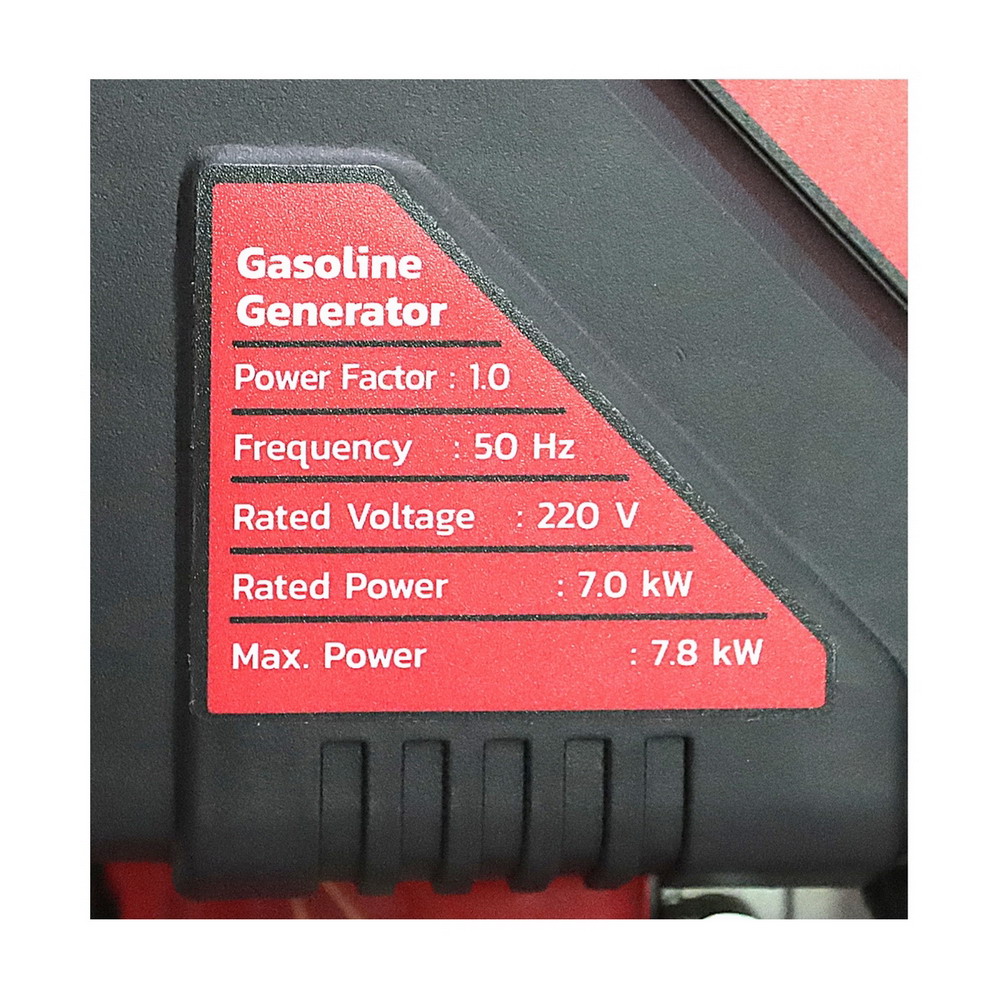 POLO KT8500GDDC เครื่องปั่นไฟ เบนซิน 7-8KW กระบอกสูบ 490CC สูบเดี่ยว 4 จังหวะ สตาร์ท 2 ระบบ_6