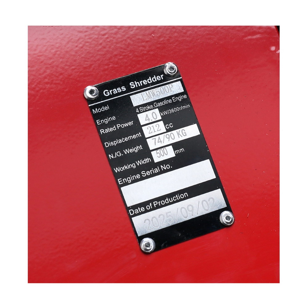 POLO LMW500P เครื่องสับหญ้าวัชพืช 7HP กระบอกลูกสูบ 212CC_7