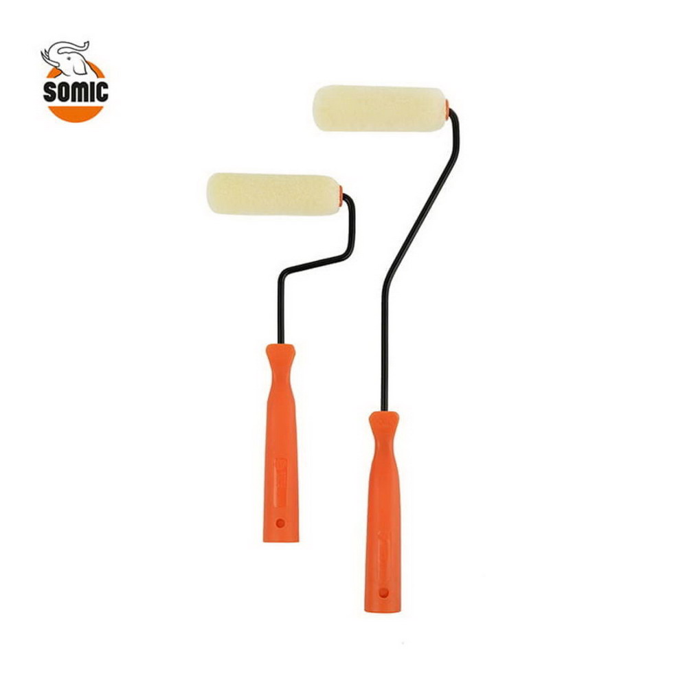 SOMIC SM-2225-S4-H17 ลูกกลิ้งทาสี 2in1 รุ่น Slim 4 นิ้ว ด้ามยาว 17 นิ้ว _1