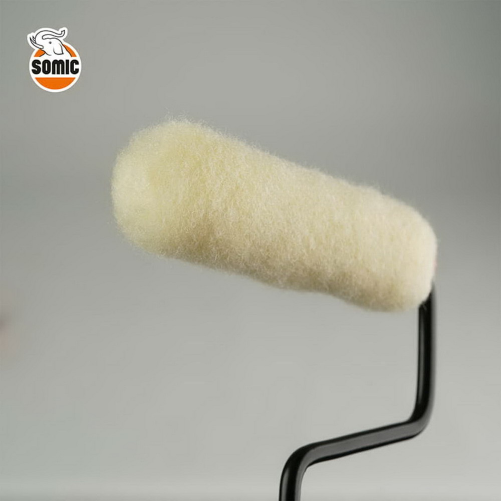 SOMIC SM-2225-S4-H17 ลูกกลิ้งทาสี 2in1 รุ่น Slim 4 นิ้ว ด้ามยาว 17 นิ้ว _5