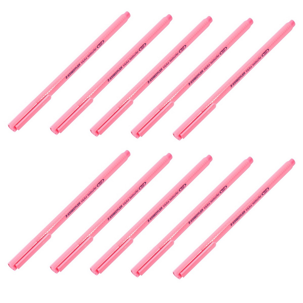 STAEDTLER 362-23 ปากกาเน้นข้อความ ไตรพลัส สีชมพู_3