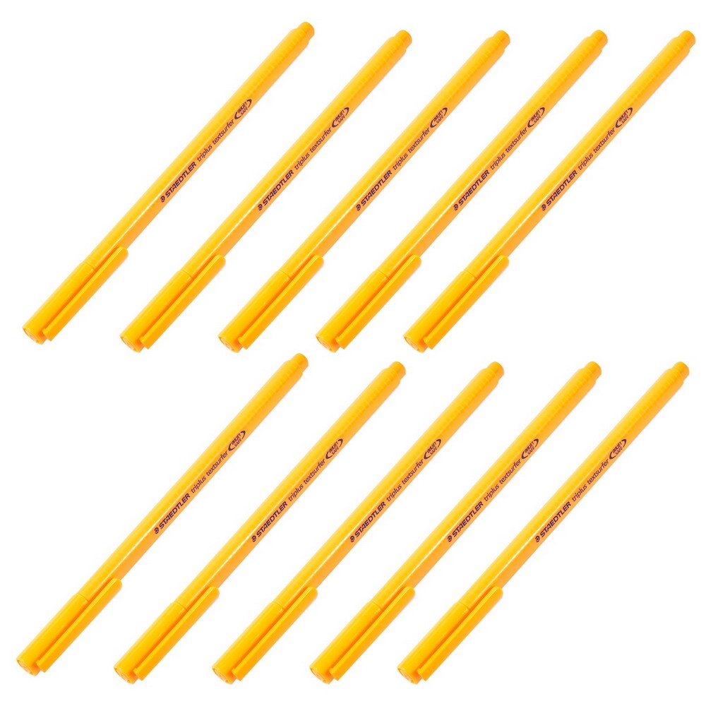 STAEDTLER 362-24 ปากกาเน้นข้อความ ไตรพลัส 1-4 มม สีส้ม_4